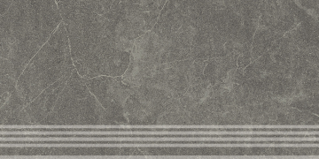 Kerama Marazzi KM6060G0531RGRF Ступени Ступень фронтальная Эстерель серый тёмный матовый обрезной 30x60x0,9 Kerama Marazzi