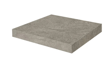 Kerama Marazzi KM8080G0021RGCA Ступени Ступень угловая клееная Портленд бежевый тёмный матовый обрезной 33x33x0,9 Kerama Marazzi