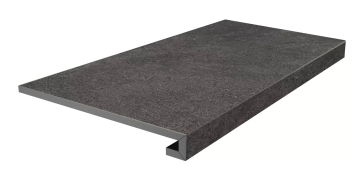 Kerama Marazzi KM8080G0061RGCF Ступени Ступень фронтальная клееная Портленд антрацит матовый обрезной 33x80x0,9 Kerama Marazzi