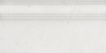 Kerama Marazzi KMB2BLF001BR Плитка Бордюр Багет Гране белый матовый обрезной 40x7,3x2,7 Kerama Marazzi