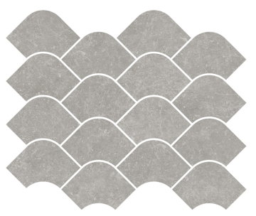 Kerama Marazzi KMD2HID002BR Плитка Декор Касабланка наборный серый матовый обрезной 30x25x0,9 Kerama Marazzi