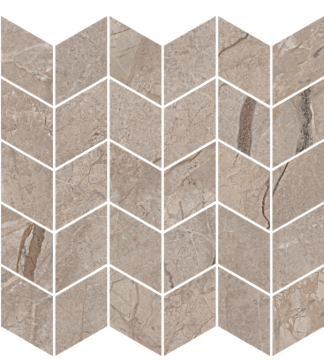 Kerama Marazzi KMD2MSM014BR Плитка Декор Ифран мозаичный бежевый светлый глянцевый обрезной 30x31,2x0,9 Kerama Marazzi