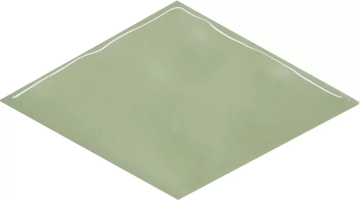 Kerama Marazzi KMD2SRB008BN Плитка Декор Риад зелёный светлый глянцевый 13,5x7,8x0,9 Kerama Marazzi