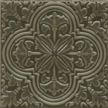 Kerama Marazzi KMD3STA002BN Плитка Декор Фес зелёный глянцевый 15x15x0,77 Kerama Marazzi