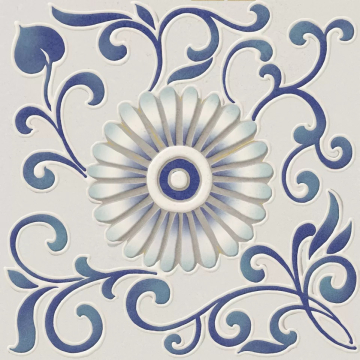 Kerama Marazzi KMD3STA012BN Плитка Декор Шавен 6 матовый 20x20x0,69 Kerama Marazzi