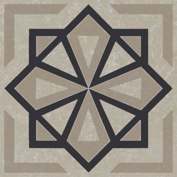 Kerama Marazzi KMD3STA050GN Плитка Декор Касабланка серый светлый матовый 9,8x9,8x0,7 Kerama Marazzi