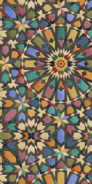 Kerama Marazzi KMD3STA079GR Керамогранит Ковер Зеллидж матовый обрезной 119,5x238,5x0,9 Kerama Marazzi