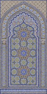 Kerama Marazzi KMD3STA081GR Керамогранит Ковер Аттарин матовый обрезной 119,5x238,5x0,9 Kerama Marazzi