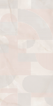 Kerama Marazzi KMD3STA105BR Плитка Декор Сен-Тропе розовый светлый глянцевый обрезной 60x119,5x0,9 Kerama Marazzi