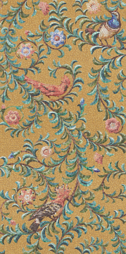 Kerama Marazzi KMP2STA003BR3X Плитка Панно Райский сад золотой матовый обрезной (из 3-х частей 60x119,5x0,9) 180x119,5x0,9 Kerama Marazzi