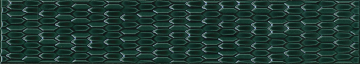 Kerama Marazzi LSB001 Плитка Бордюр Левада зеленый темный глянцевый 40х7,1 Kerama Marazzi