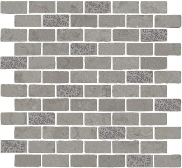 Kerama Marazzi MBD010 Мозаика Про Лаймстоун Антика 2 мозаичный серый матовый 32х30 Kerama Marazzi
