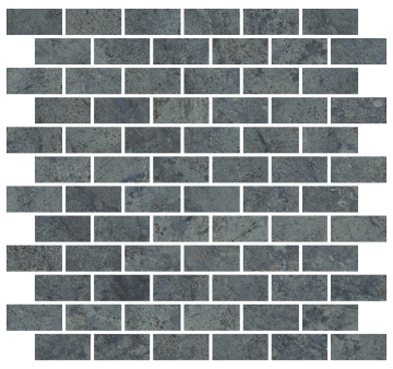 Kerama Marazzi MM13122 Мозаика Декор Эвора мозаичный синий светлый глянцевый 32х30 Kerama Marazzi