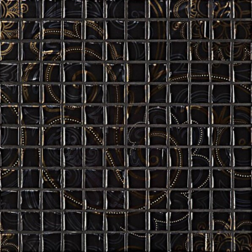 Kerama Marazzi MO007 Мозаика Гламур черный 29,8x29,8 Kerama Marazzi
