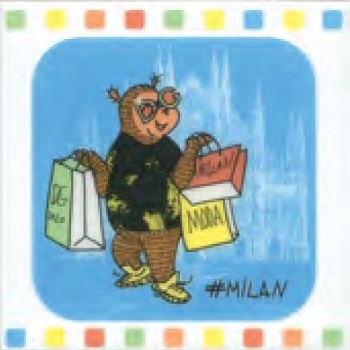 Kerama Marazzi NT/A267/5009 Плитка Большое путешествие Milan 20*20 Kerama Marazzi