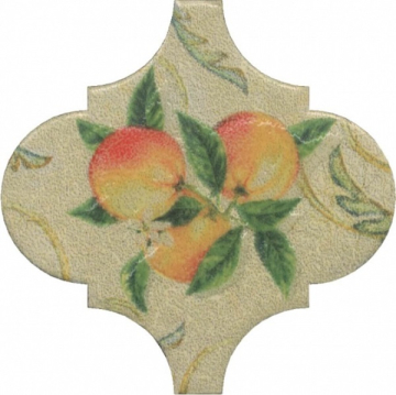 Kerama Marazzi OP/A168/65000 Плитка Арабески котто орнамент 6,5x6,5 Kerama Marazzi