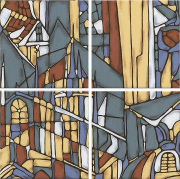 Kerama Marazzi OP/A203/4x/17000 Плитка Панно Витраж 30*30 Kerama Marazzi