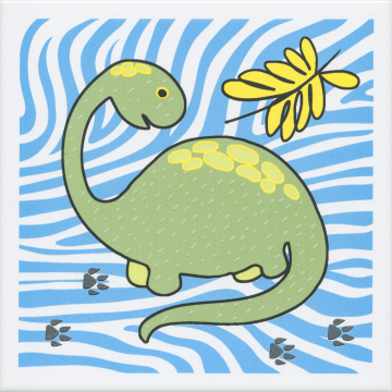 Kerama Marazzi OP/A227/5009 Плитка Декор Динозаврики 2 матовый 20x20 Kerama Marazzi