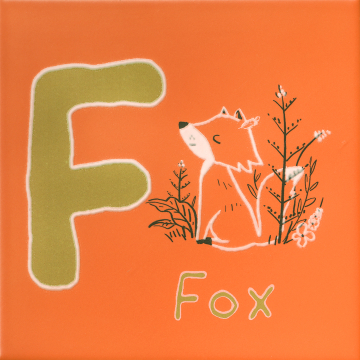 Kerama Marazzi OS/A224/5108 Плитка Декор Зоопарк F матовый 20x20 Kerama Marazzi