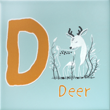 Kerama Marazzi OS/A239/5185 Плитка Декор Зоопарк D матовый 20x20 Kerama Marazzi