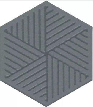 Kerama Marazzi OS/D241/63010 Керамогранит Декор Агуста синий 6х5,2 Kerama Marazzi