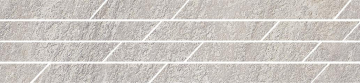 Kerama Marazzi SG144/004T Керамогранит Бордюр Гренель серый мозаичный 46,8x9,8x0,9 Kerama Marazzi