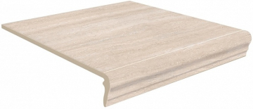 Kerama Marazzi SG157200R/GR Ступени Ступень Пантеон бежевая фронтальная 40,2х34 Kerama Marazzi