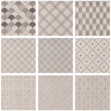 Kerama Marazzi SG1575N Керамогранит Карнаби-стрит орнамент беж 20х20 Kerama Marazzi