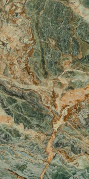 Kerama Marazzi SG593502RA/D Керамогранит Риальто Нобиле 1 зелёный лаппатированный обрезной 119,5x238,5 Kerama Marazzi