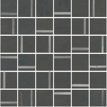 Kerama Marazzi SG640520/MM Мозаика Декор Гварди 2 мозаичный антрацит матовый обрезной 30x30x0,9 Kerama Marazzi
