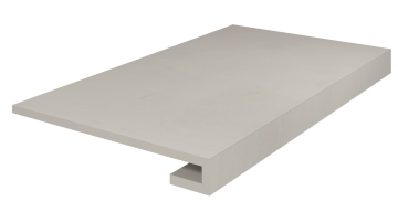 Kerama Marazzi SG648220R/GCF Ступени Ступень Онда серый светлый натуральный обрезной 33х60 Kerama Marazzi