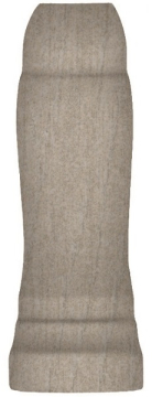 Kerama Marazzi SG7322/AGE Керамогранит Угол внешний Тровазо серый светлый матовый 8x2,9x1,4 Kerama Marazzi