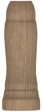 Kerama Marazzi SG7324/AGE Керамогранит Угол внешний Тровазо бежевый матовый 8x2,9x1,4 Kerama Marazzi