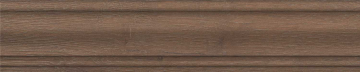 Kerama Marazzi SG7327/BTG Керамогранит Плинтус Тровазо коричневый матовый 39,8x8x1,55 Kerama Marazzi