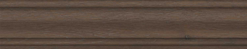 Kerama Marazzi SG7329/BTG Керамогранит Плинтус Тровазо коричневый тёмный матовый 39,8x8x1,55 Kerama Marazzi