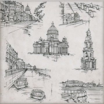 Kerama Marazzi STG/A536/5261 Плитка Марчиана SpB 20х20 Kerama Marazzi