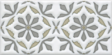 Kerama Marazzi STG/A618/16000 Плитка Клемансо орнамент 7.4*15 Kerama Marazzi