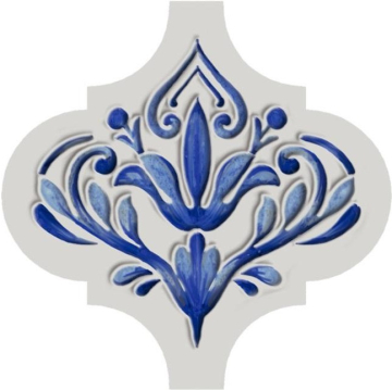 Kerama Marazzi VT/A318/65000 Плитка Декор Арабески Майолика 3 6,5х6,5 Kerama Marazzi