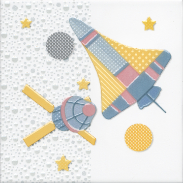 Kerama Marazzi VT/A371/5009 Плитка	Декор Бон Вояж Шаттл 20x20 Kerama Marazzi