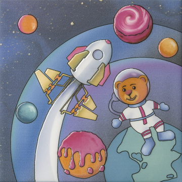 Kerama Marazzi VT/A380/5009 Плитка Декор Космос 2 20x20 Kerama Marazzi