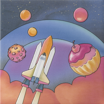 Kerama Marazzi VT/A384/5009 Плитка Декор Космос 6 20x20 Kerama Marazzi