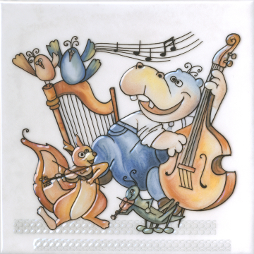 Kerama Marazzi VT/A482/5232 Плитка	Декор Симфония 3 глянцевый 20x20 Kerama Marazzi