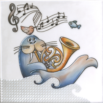 Kerama Marazzi VT/A483/5232 Плитка	Декор Симфония 4 глянцевый 20x20 Kerama Marazzi