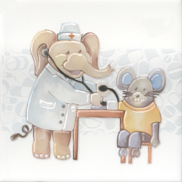 Kerama Marazzi VT/A503/5009 Плитка	Декор Айболит 3 20x20 Kerama Marazzi