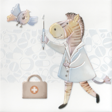 Kerama Marazzi VT/A505/5009 Плитка	Декор Айболит 5 20x20 Kerama Marazzi