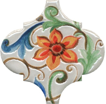 Kerama Marazzi VT/A578/65000 Плитка Арабески Тоскана 2 глянцевый 6,5x6,5 Kerama Marazzi