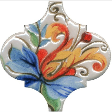 Kerama Marazzi VT/A580/65000 Плитка Арабески Тоскана 4 глянцевый 6,5x6,5 Kerama Marazzi