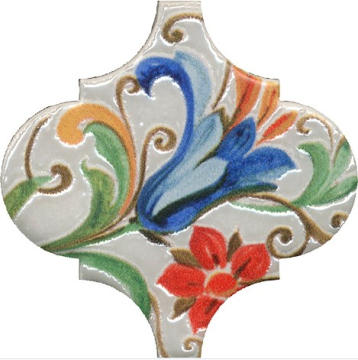 Kerama Marazzi VT/A581/65000 Плитка Арабески Тоскана 5 глянцевый 6,5x6,5 Kerama Marazzi