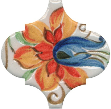 Kerama Marazzi VT/A585/65000 Плитка Арабески Тоскана 9 глянцевый 6,5x6,5 Kerama Marazzi