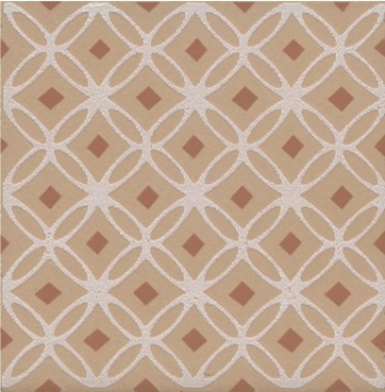 Kerama Marazzi VT/C607/1337 Керамогранит Декор Агуста 1 оранжевый матовый 9,8x9,8 Kerama Marazzi